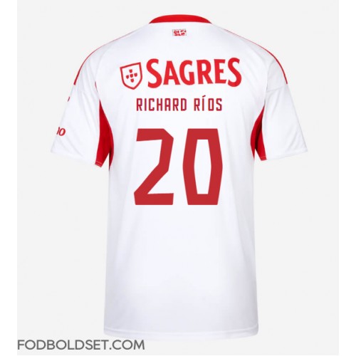 Benfica Richard Rios #20 Tredjetrøje 2025-26 Kortærmet